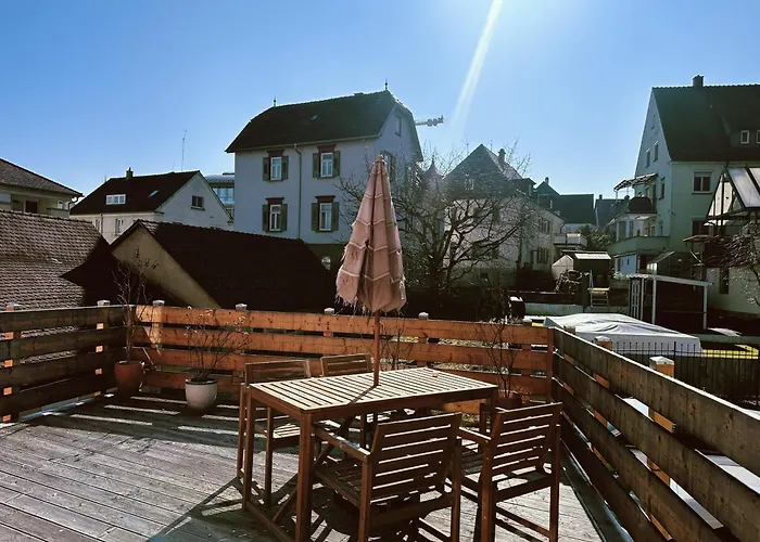 アパート Wunderschoenes Boho シュヴェービッシュ・ハル